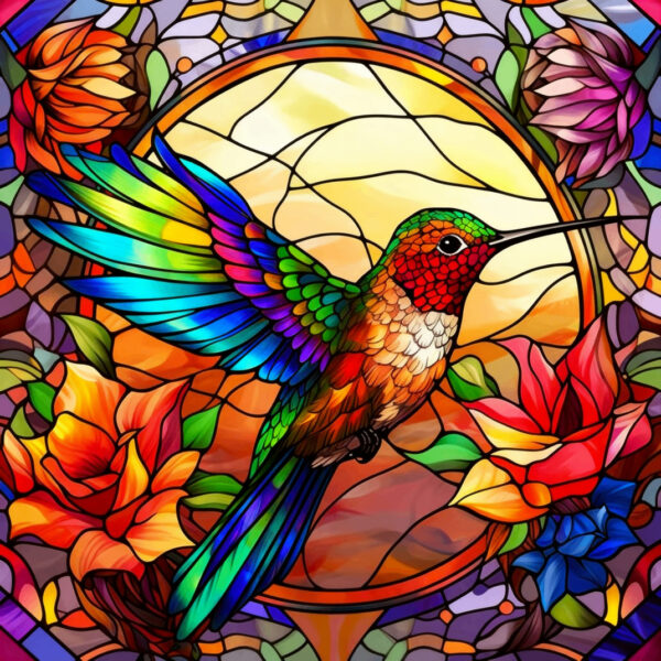 Hummingbird Diamond Art Painting Kits for Adults DP08
