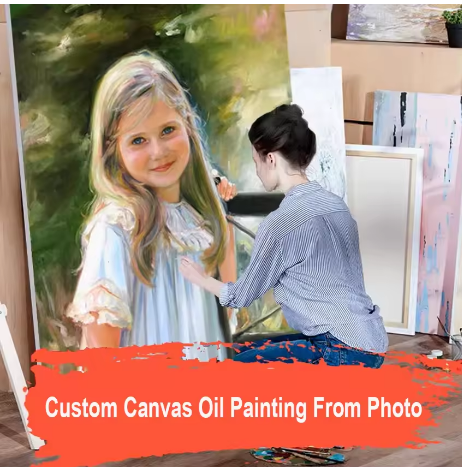Custom Portrait Oil Painting From Photo