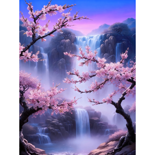 Waterfall Diamond Art Painting Kits for Adults-DP020