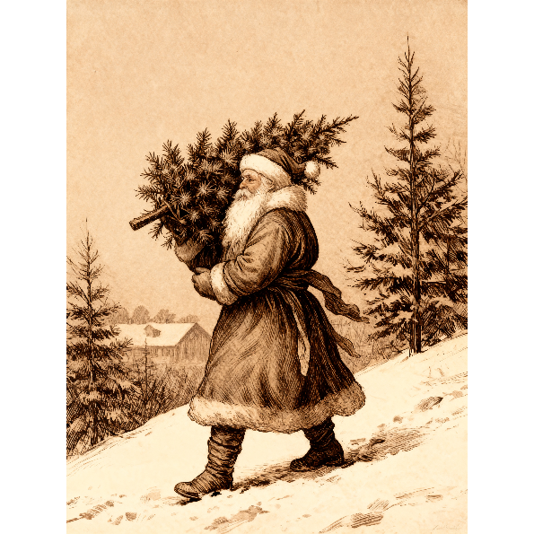 Sparkling Christmas Tree Diamond Art Painting Kit - Full Drill DIY Holiday Decor-DP032