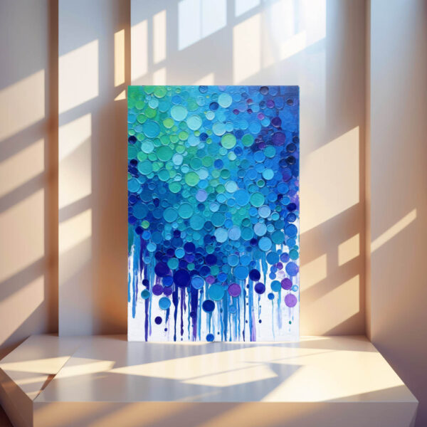 Hand Painted Abstract Oil Painting HA-BA01