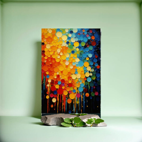 Hand Painted Abstract Oil Painting HA-CA01