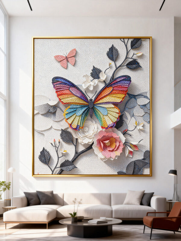 Colorful Flowers Diamond Art Painting Kits for Adults- PA0128