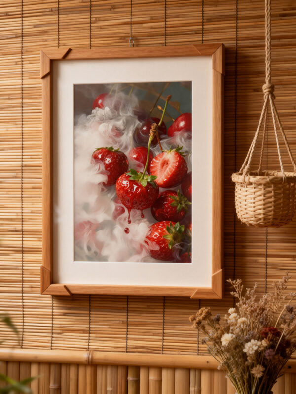 Strawberry and Cherry Diamond Art Painting Kits-PA0131