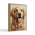 Custom 3D Pet Painting from Photo