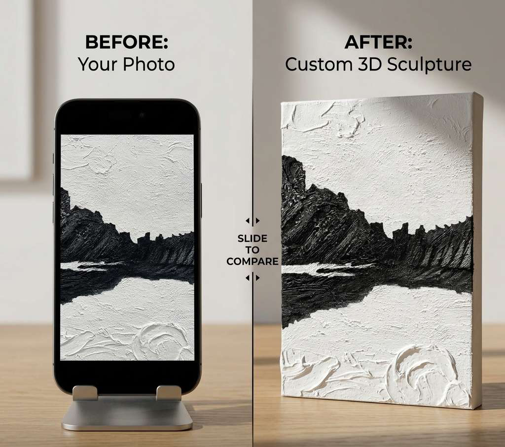 Custom 3D Landscape from photo