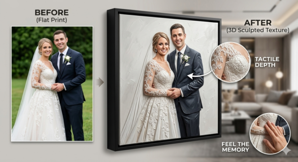 custom 3D wedding gift