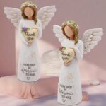 Handcrafted Angel Figurine for mother gift