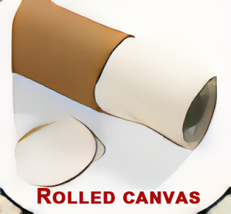 Rolled Canvas
