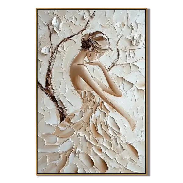 Elegance in Bloom 3D TEXURED ART