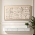 Wabi-Sabi - Large Modern 3D Textured Canvas Wall Art