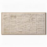 Wabi-Sabi - Large Modern 3D Textured Canvas Wall Art