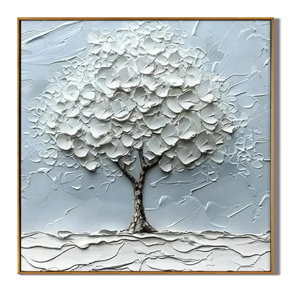 Sacred Solitude – 3D texured painting