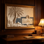 3d-islamic-calligraphy-with-hardship-comes-ease-wall-art