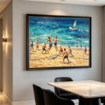 3d-textured-beach-volleyball-canvas-art