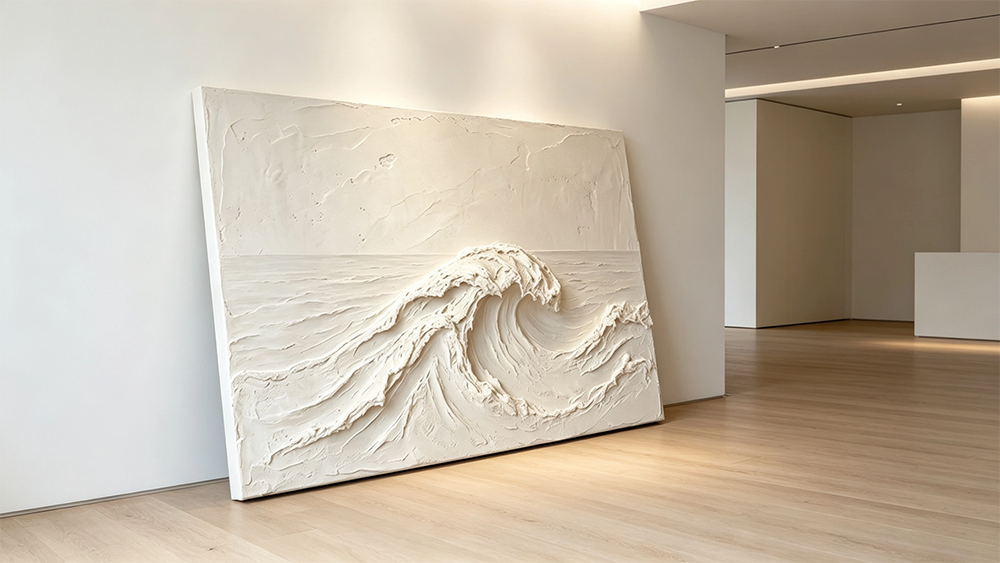 3d-textured-monochromatic-white-ocean-wave-wall-art