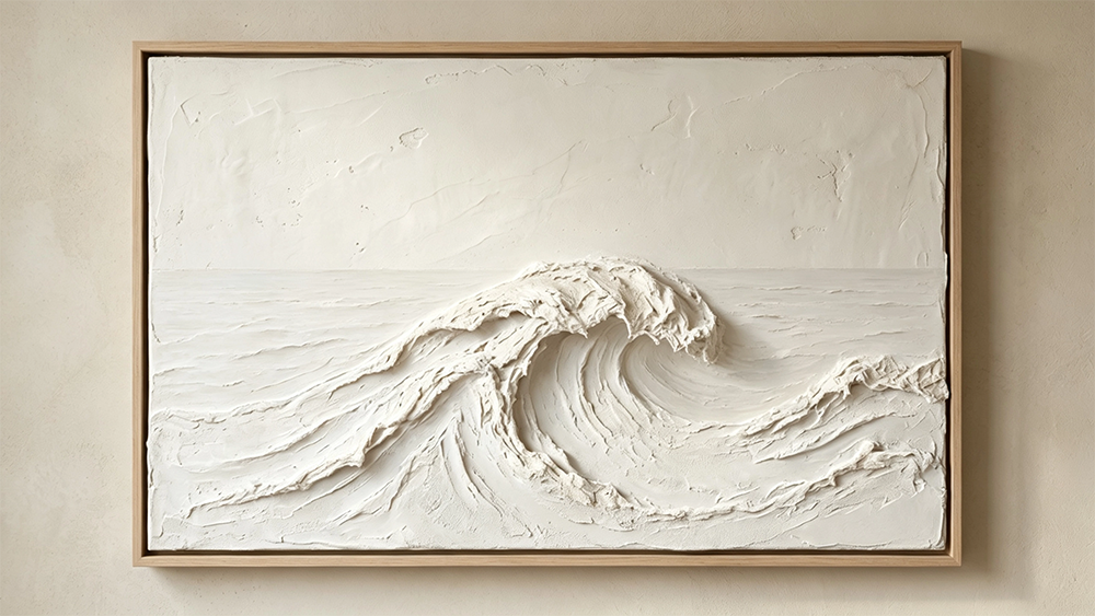 3d-textured-monochromatic-white-ocean-wave-wall-art