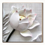 3d-white-lotus-relief-wall-art