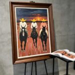 vertical-western-cowboy-sunset-desert-3d-textured-canvas-wall-art